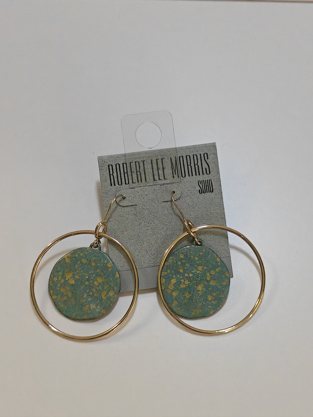 Robert Lee Morris Soho Orbital Gold Hoops